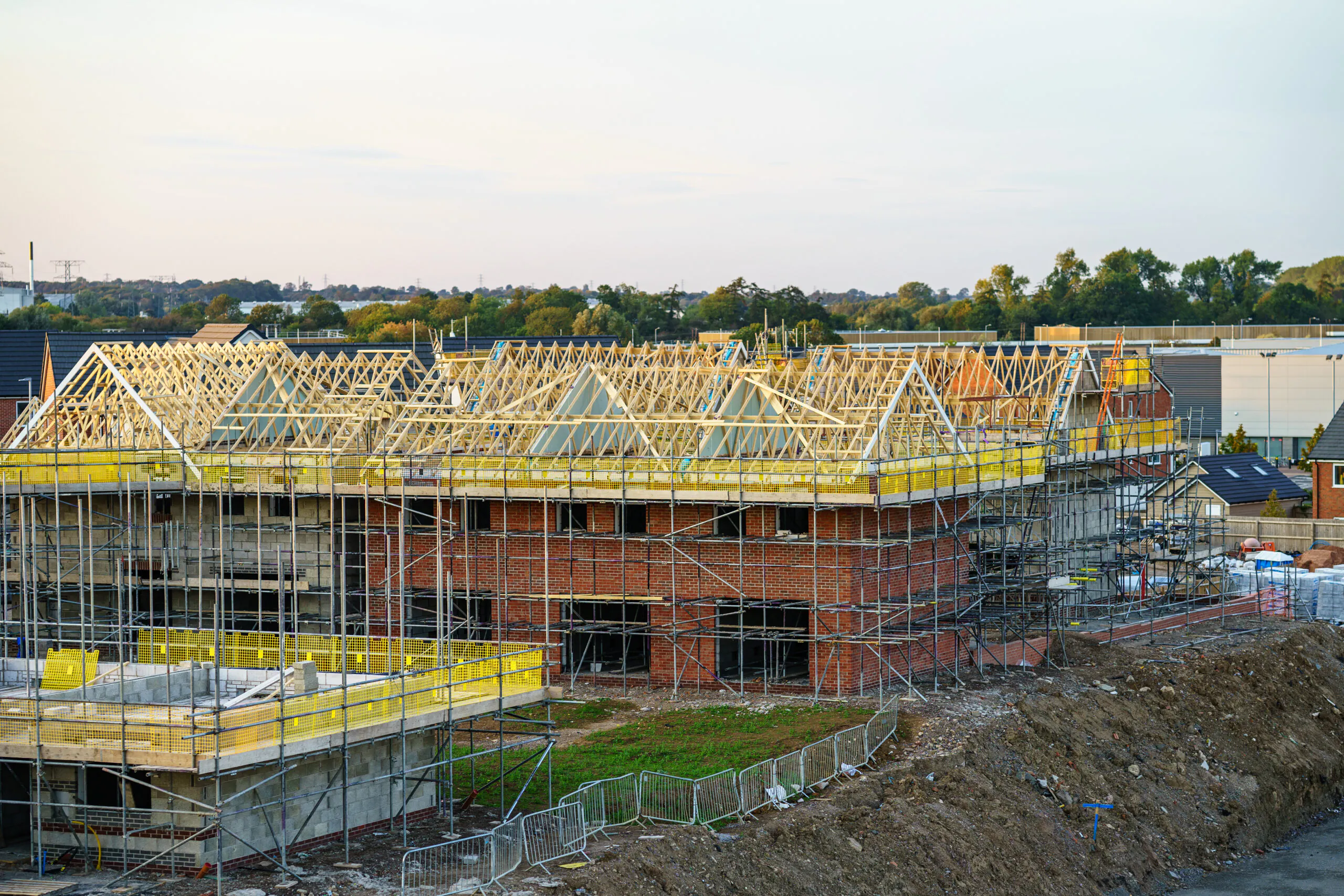 New roof – 20 houses